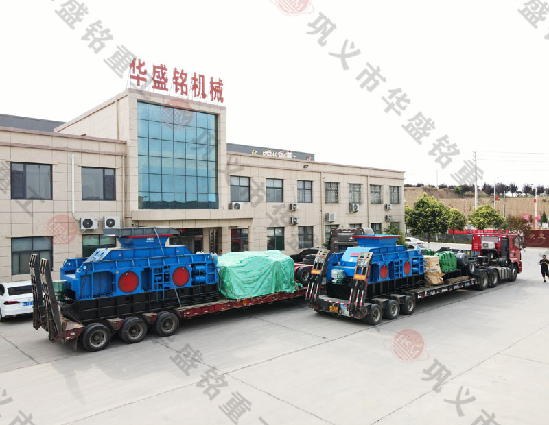 水泥廢料用什么破碎好？就用液壓對輥制砂機